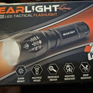 GearLight LED Tactical Flashlight